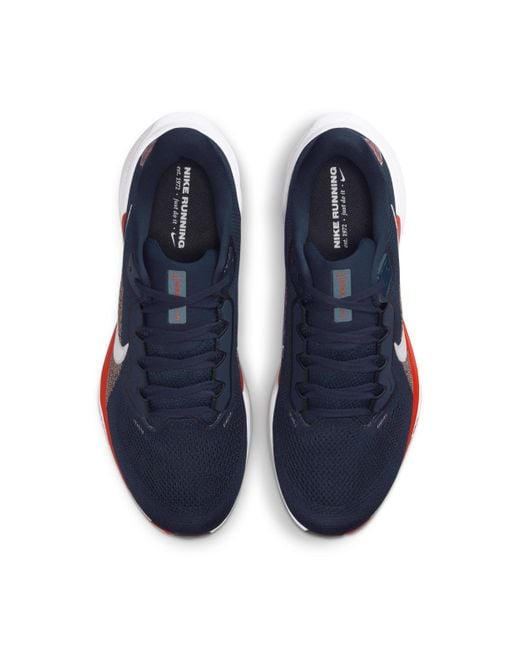 Nike Blue Chicago Bears Pegasus 41 Nfl Road Running Shoes for men