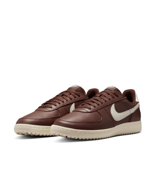 Nike Brown Field General Leather Shoes for men