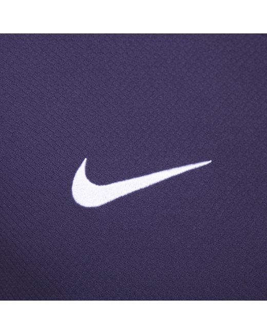 Nike Blue England Strike Dri-fit Football Short-sleeve Knit Top Polyester for men
