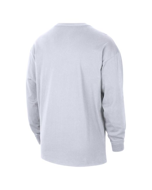 Nike Blue Alabama Max90 College Long-sleeve T-shirt for men