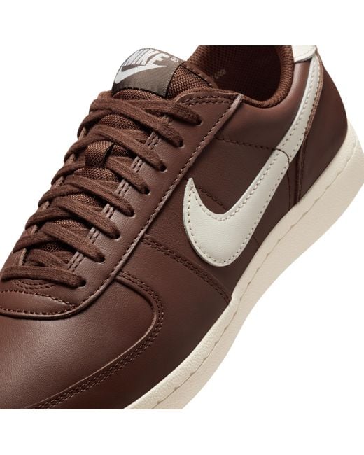 Nike Brown Field General Leather Shoes for men