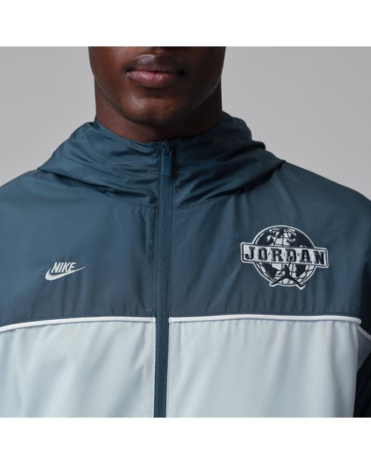 Nike Blue Brooklyn Track Jacket for men