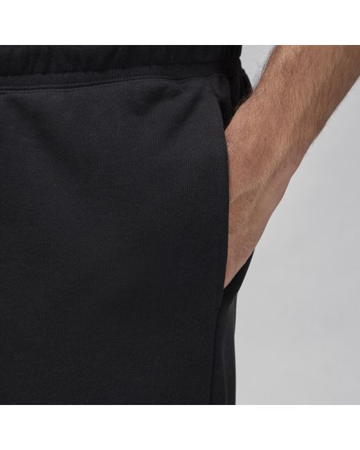 Nike Black Nike Flight Fleece Diamond Shorts for men