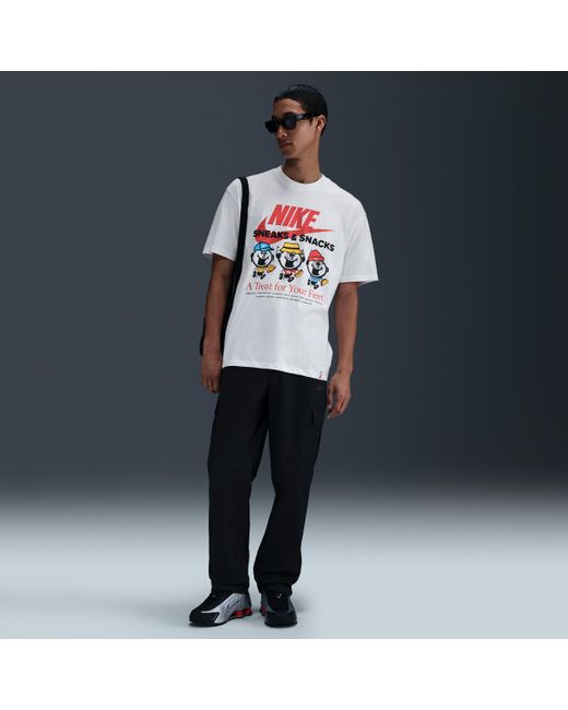 T-Shirt Max90 Sportswear di Nike in Blue da Uomo