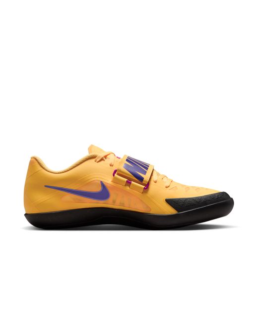Nike Yellow Zoom Rival Sd 2 Track & Field Throwing Shoes for men