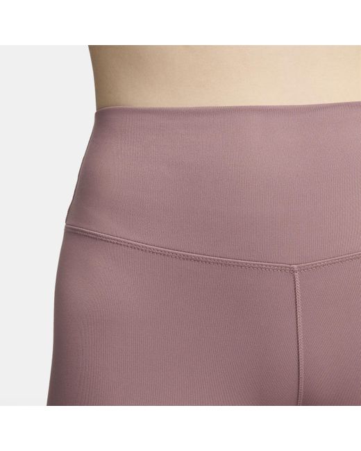 Nike Purple One High-waisted 7/8 leggings Polyester