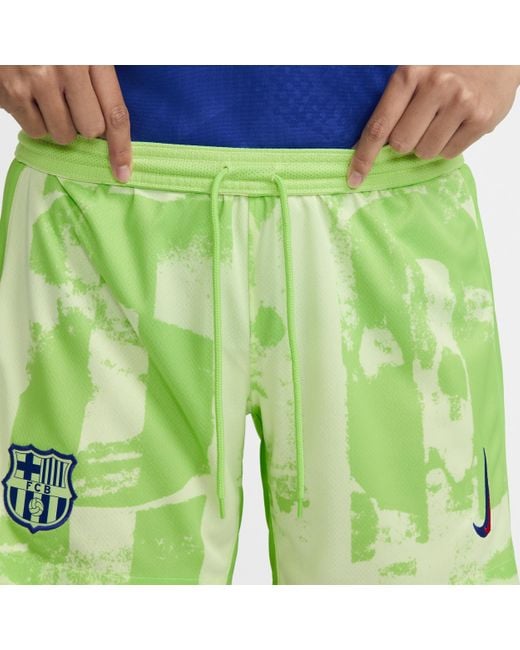 Nike Green F.C. Barcelona 2024/25 Stadium Third Dri-Fit Football Replica Shorts