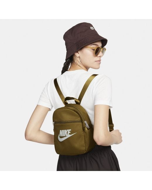 Nike Gray Sportswear Futura 365 Mini Backpack (6l)
