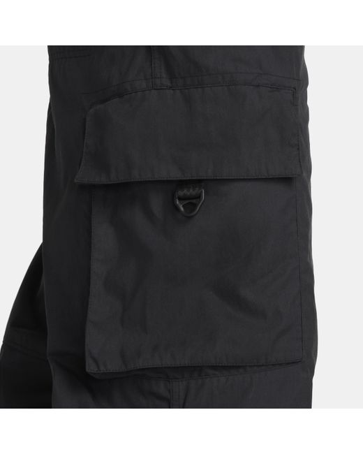 Nike Black Sportswear Tech Pack Waxed Canvas Cargo Trousers 50% Sustainable Blends for men