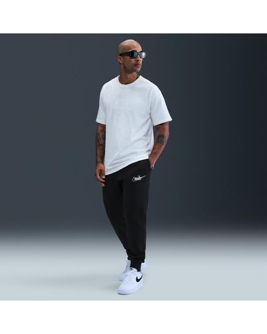 nike men's sportswear club fleece jogger pants black