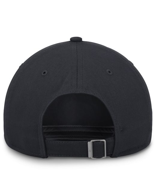 Nike Blue New York Yankees Rewind Cooperstown Club Mlb Adjustable Hat for men