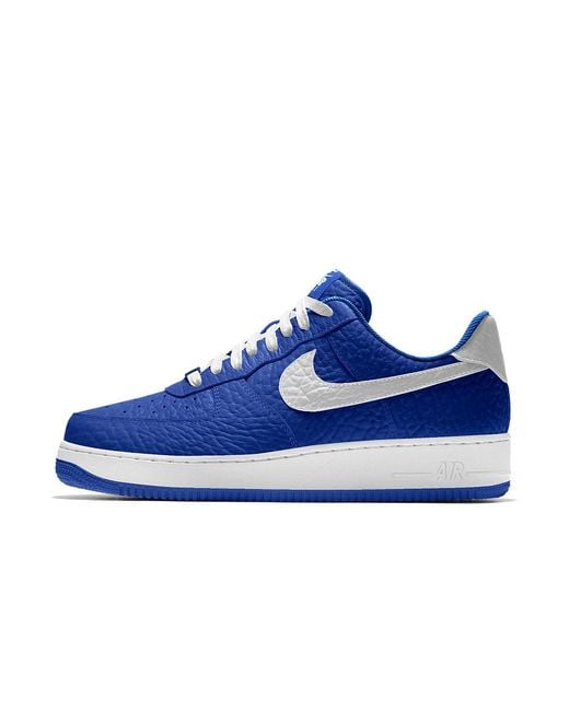 Nike Air Force 1 Low Premium Id (dallas Mavericks) Men's Shoe in Blue ...