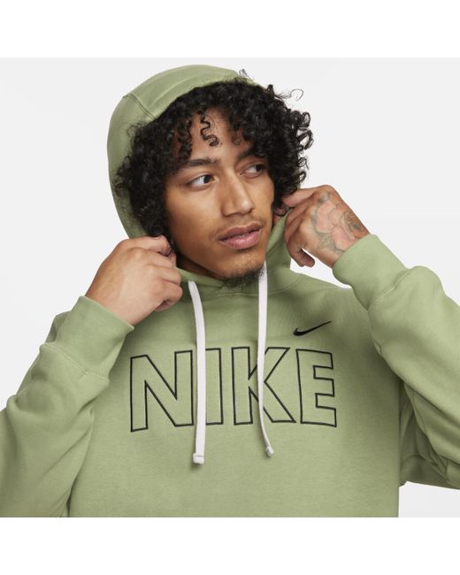 Nike Sportswear Club Fleece Pullover Hoodie in Green for Men Lyst