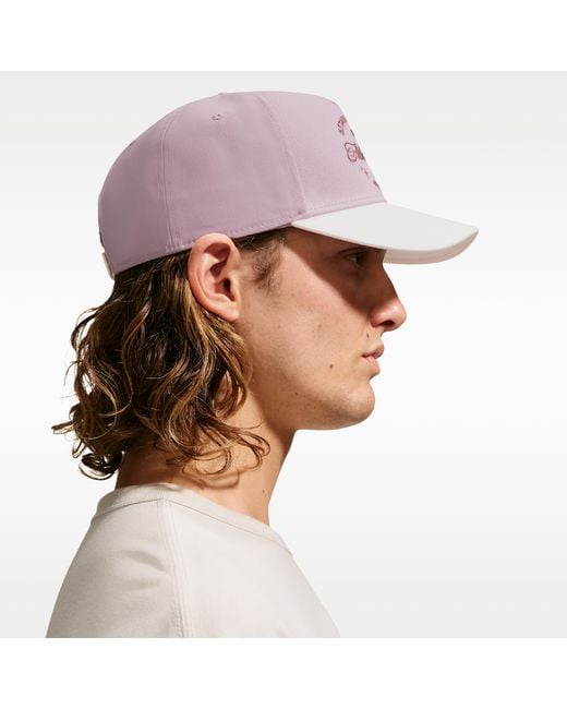 Nike Blue Rise Structured A-Frame Cap