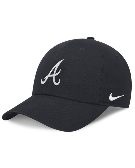 Nike Blue Atlanta Braves Evergreen Club Mlb Adjustable Hat for men