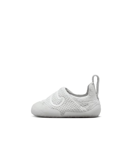 Nike Gray Swoosh 1 Baby/Toddler Shoes