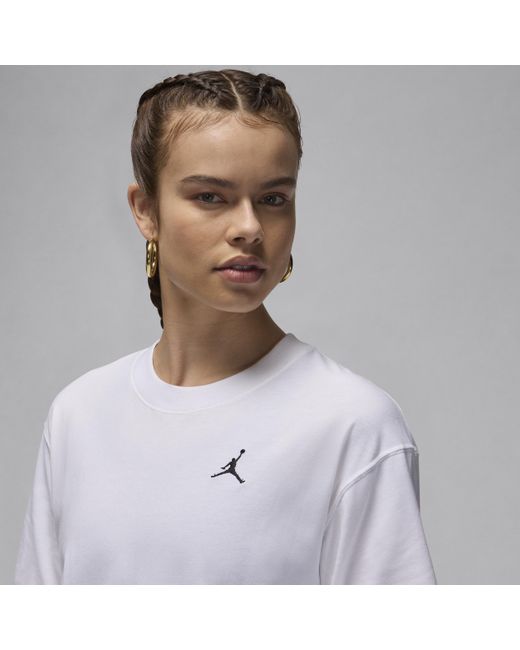 Nike White Jordan Essentials Top