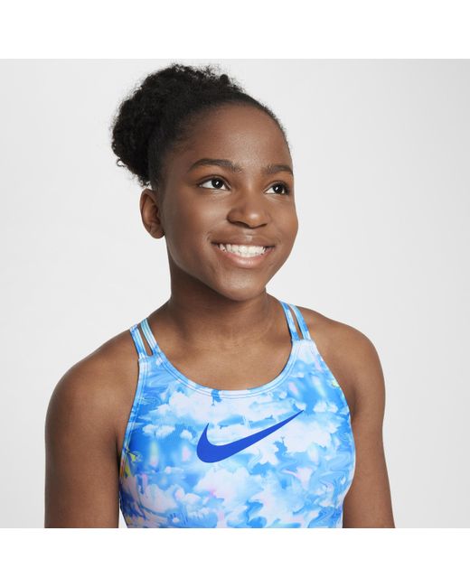 Nike women's cloud spider back tank one piece swimsuit hotsell