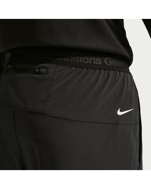 Nike Black Acg "Dawn Range" Dri-Fit Trail Running Pants for men