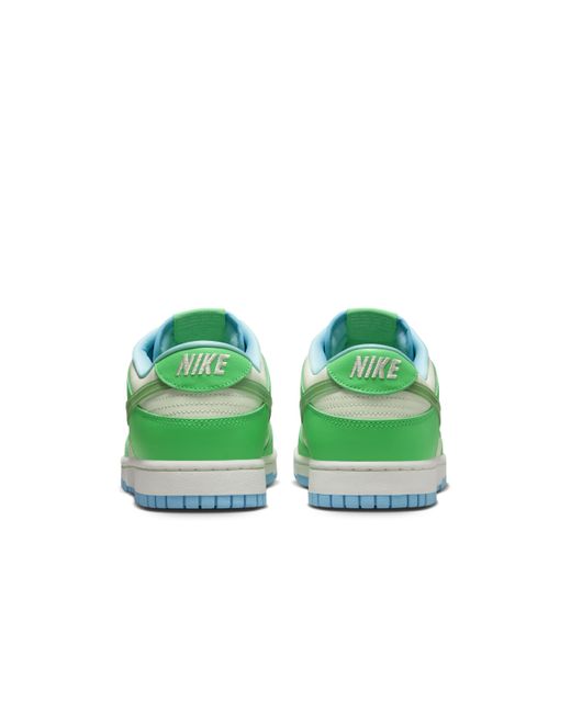 Nike Green Dunk Low Retro Shoes for men