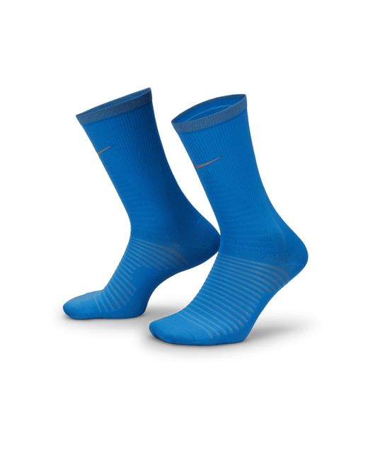 Nike Unisex Spark Lightweight Running Crew Socks In Blue, | Lyst