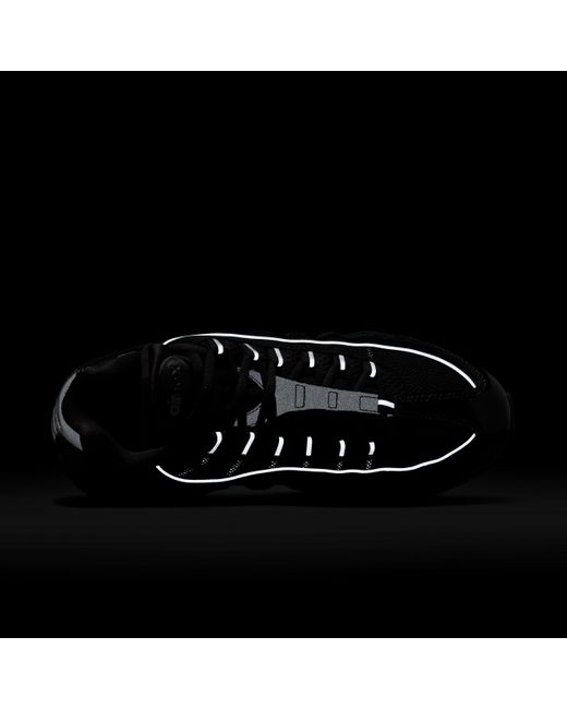 Nike Black Air Max 95 Big Bubble Shoes