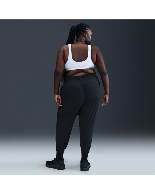 Nike Blue One Dri-Fit High-Waisted 7/8 Jogger Pants (Plus Size)