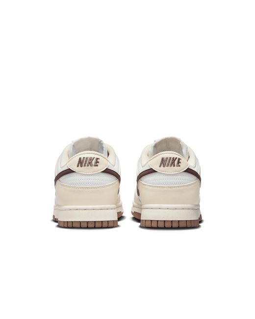 Nike White Dunk Low Shoes