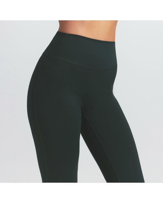 Nike Green Skims Matte High-Waisted Slim Flared Leggings