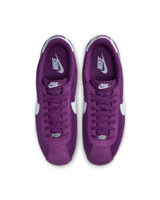 Nike Purple Cortez Txt Shoes for men