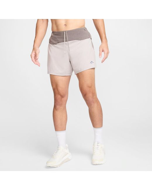 Nike Blue Trail Second Sunrise 5" Dri-Fit Adv Brief-Lined Running Shorts for men