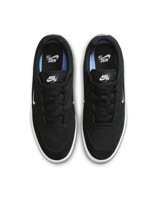 Nike Black Sb Malor Skate Shoes for men
