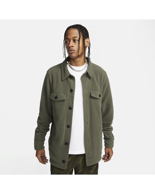 Olive green clearance nike jacket mens