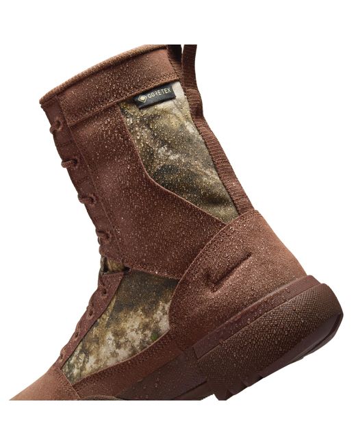 Nike Brown Sfb Air Field Ukiah R Gore-Tex Tactical Boots for men