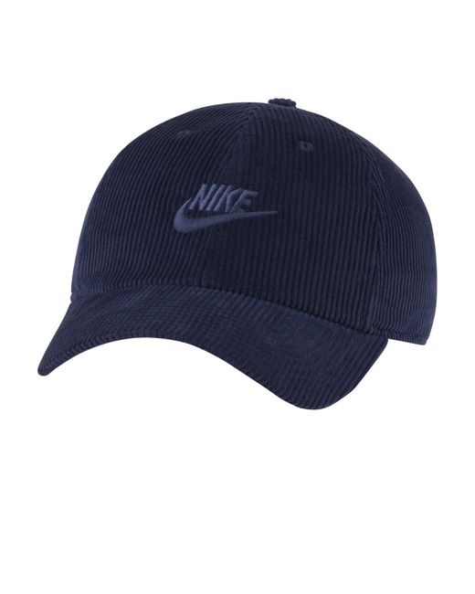 Nike Sportswear Heritage 86 Corduroy Cap Blue