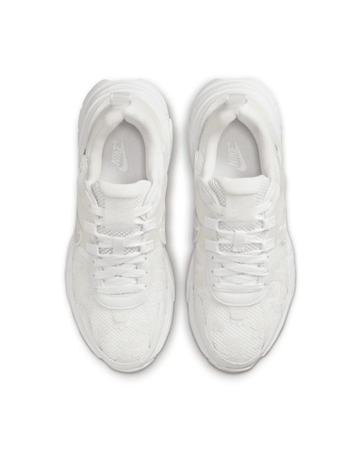 Nike White V2K Run Shoes