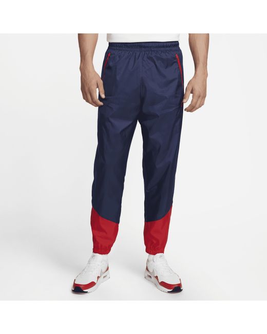 Nike Windrunner Woven Lined Pants In Blue, for Men | Lyst