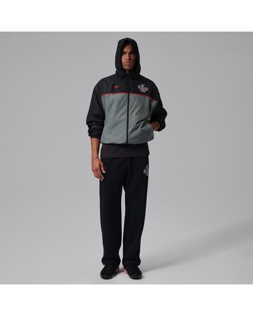 Nike Brown Brooklyn Track Jacket for men