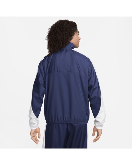 Nike Blue Starting 5 Basketball Jacket for men