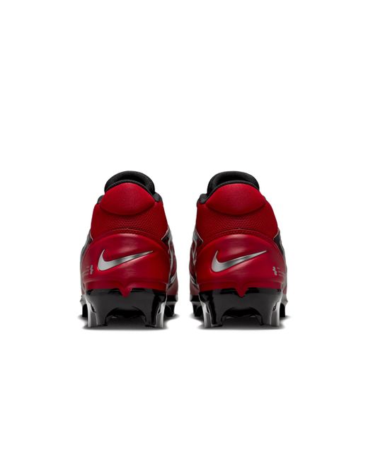 Nike Red Alpha Menace 4 Pro Football Cleats for men