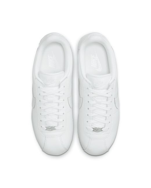 Nike White Cortez 23 Premium Leather Shoes