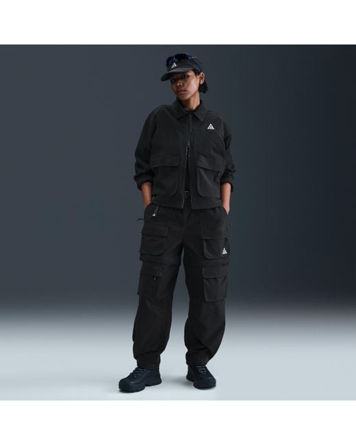 Nike Blue Acg "Smith Summit" Uv-Resistant Jacket