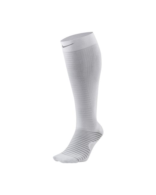 Nike Spark Lightweight Over-the-calf Compression Running Socks White | Lyst  Australia