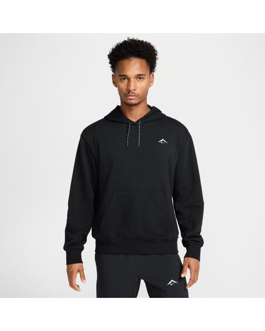 Nike Black Trail Magic Hour Dri-Fit Running Hoodie for men