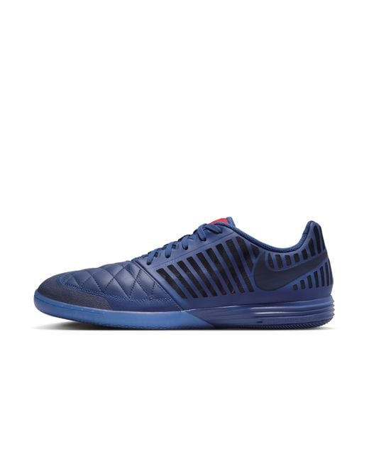 Nike Blue Lunar Gato Ii Indoor Court Low-top Football Shoes for men