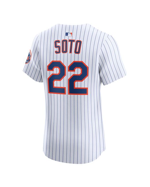 Nike Blue Juan Soto New York Mets Dri-Fit Adv Mlb Elite Jersey for men