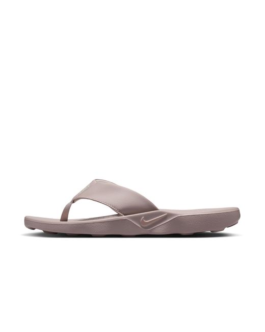 Nike Gray Marina Slides for men