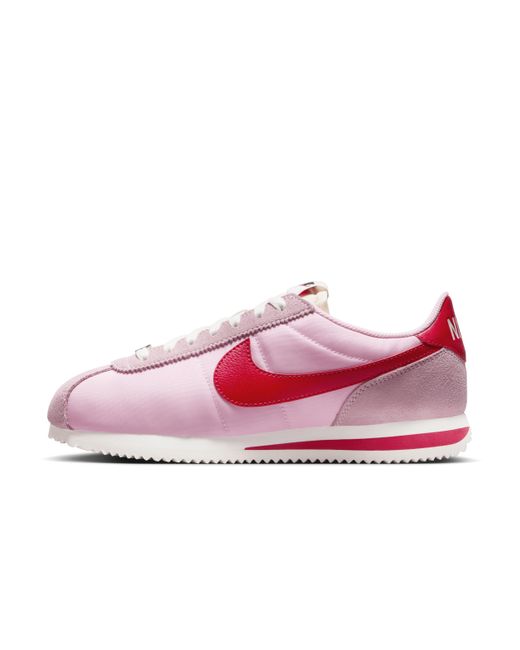 Nike Pink Cortez Textile Shoes