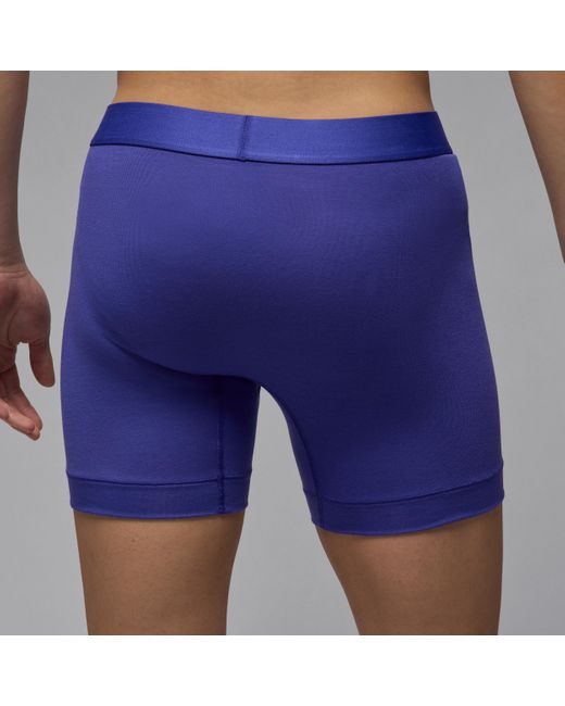 Nike Blue Flight Modal Boxer Briefs (3-Pack) for men