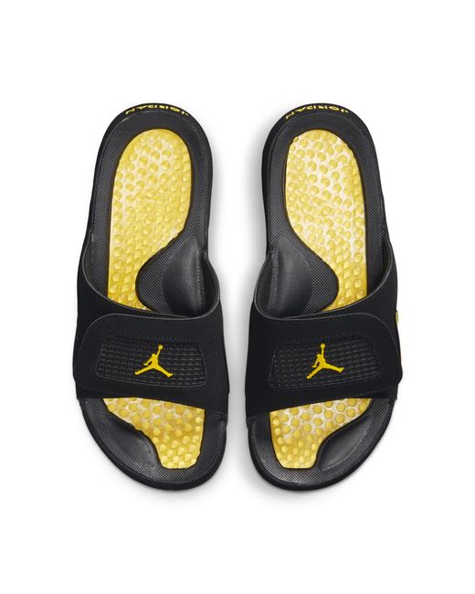 Nike Black Hydro 4 Retro Slide 'thunder' for men